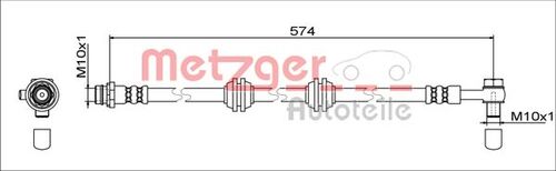 METZGER BREMSSCHLAUCH 4111760 