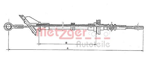 METZGER SEILZUG, KUPPLUNGSBETÄTIGUNG 1902.5 