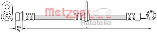 METZGER BREMSSCHLAUCH 4110493 