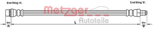 METZGER BREMSSCHLAUCH 4110263 