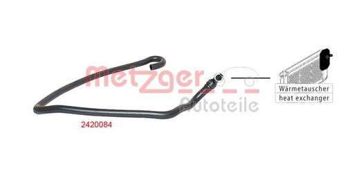 METZGER KÜHLERSCHLAUCH 2420084 