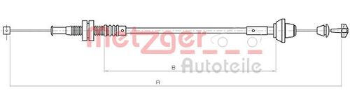 METZGER GASZUG 11.0182 