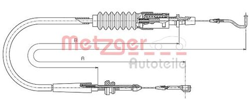 METZGER GASZUG 14.4304 