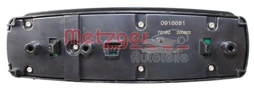 METZGER SCHALTER, FENSTERHEBER 0916681 