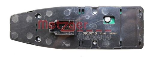 METZGER SCHALTER, FENSTERHEBER 0916710 