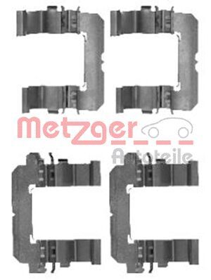 METZGER ZUBEHÖRSATZ, SCHEIBENBREMSBELAG 109-1756 