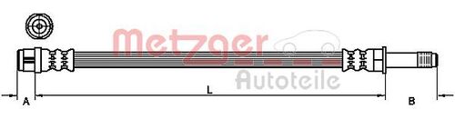 METZGER BREMSSCHLAUCH 4110482 