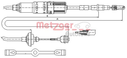 METZGER SEILZUG, KUPPLUNGSBETÄTIGUNG 10.342 