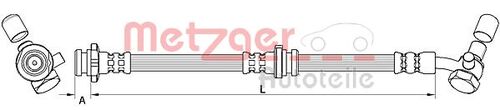 METZGER BREMSSCHLAUCH 4111581 