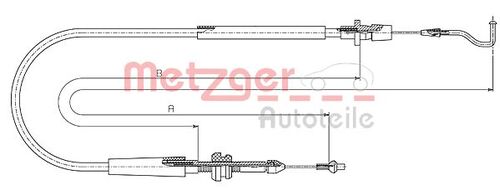 METZGER GASZUG 11.0636 