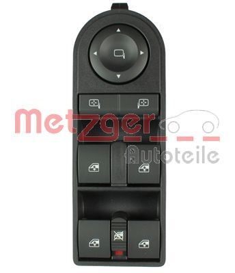 METZGER SCHALTER, FENSTERHEBER 0916248 