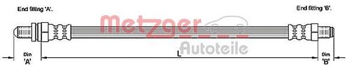 METZGER BREMSSCHLAUCH 4110241 