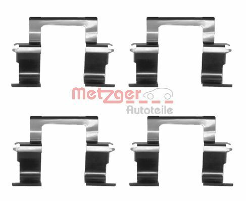 METZGER ZUBEHÖRSATZ, SCHEIBENBREMSBELAG 109-1274 