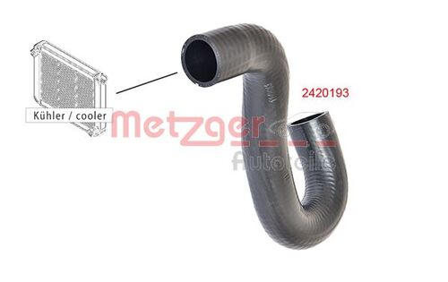 METZGER KÜHLERSCHLAUCH 2420193 