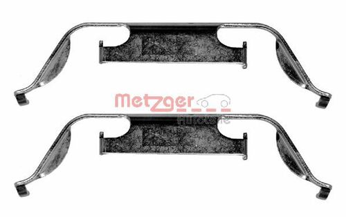 METZGER ZUBEHÖRSATZ, SCHEIBENBREMSBELAG 109-1222 