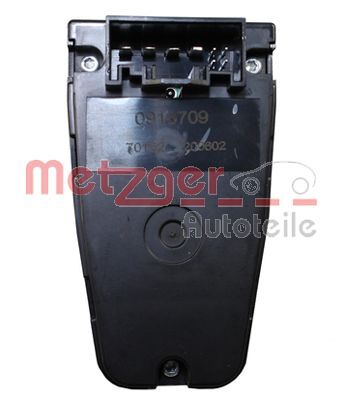 METZGER SCHALTER, FENSTERHEBER 0916709 