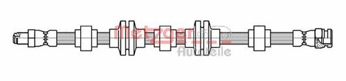 METZGER BREMSSCHLAUCH 4118438 