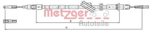 METZGER SEILZUG, FESTSTELLBREMSE 10.9444 
