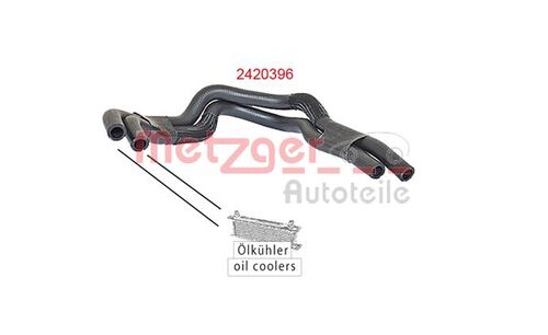 METZGER KÜHLERSCHLAUCH 2420396 