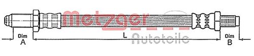 METZGER KUPPLUNGSSCHLAUCH 4112219 