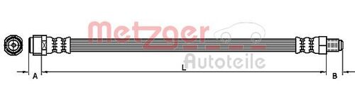 METZGER BREMSSCHLAUCH 4111119 