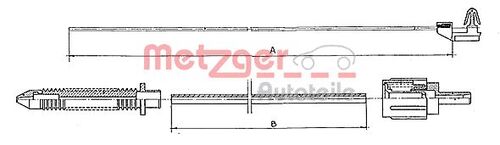 METZGER GASZUG 10.0381 