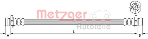 METZGER BREMSSCHLAUCH 4111583 