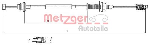 METZGER GASZUG 10.0390 
