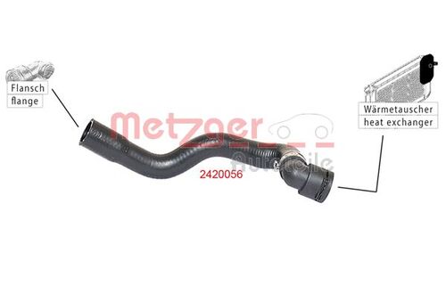 METZGER KÜHLERSCHLAUCH 2420056 