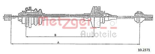 METZGER SEILZUG, KUPPLUNGSBETÄTIGUNG 10.2371 
