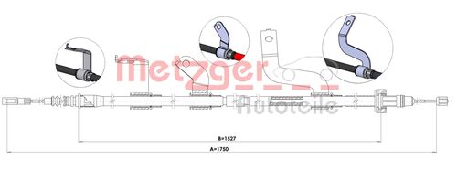 METZGER SEILZUG, FESTSTELLBREMSE 1.KI017 