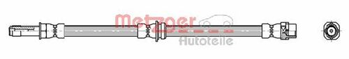 METZGER BREMSSCHLAUCH 4114074 