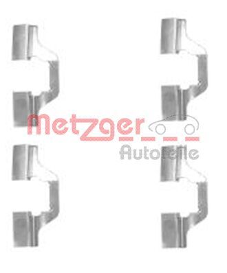 METZGER ZUBEHÖRSATZ, SCHEIBENBREMSBELAG 109-1749 