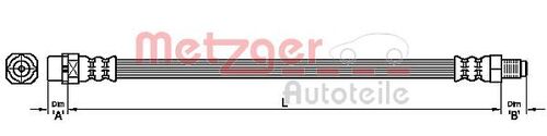 METZGER BREMSSCHLAUCH 4111099 
