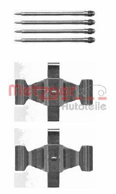 METZGER ZUBEHÖRSATZ, SCHEIBENBREMSBELAG 109-1636 