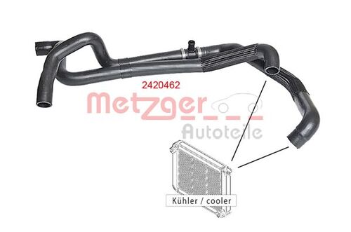 METZGER KÜHLERSCHLAUCH 2420462 