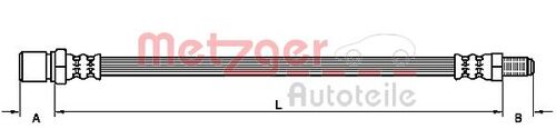 METZGER BREMSSCHLAUCH 4118575 