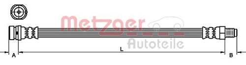 METZGER BREMSSCHLAUCH 4111036 