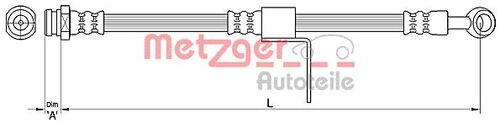 METZGER BREMSSCHLAUCH 4110219 