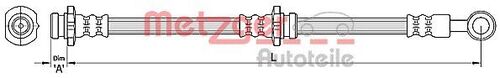 METZGER BREMSSCHLAUCH 4110386 
