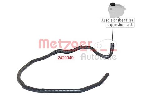METZGER KÜHLERSCHLAUCH 2420049 