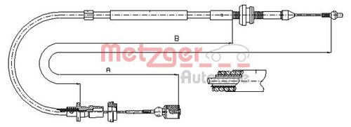 METZGER GASZUG 10.0861 