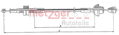 METZGER GASZUG 11.0126 