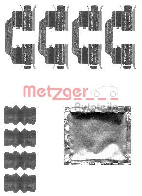 METZGER ZUBEHÖRSATZ, SCHEIBENBREMSBELAG 109-1832 
