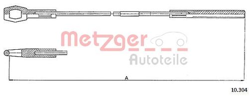 METZGER SEILZUG, KUPPLUNGSBETÄTIGUNG 10.304 
