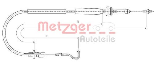 METZGER GASZUG 11.0637 