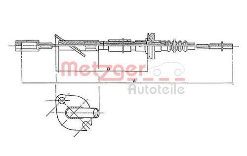METZGER SEILZUG, KUPPLUNGSBETÄTIGUNG 1402.2 
