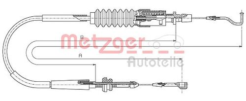 METZGER GASZUG 14.4305 
