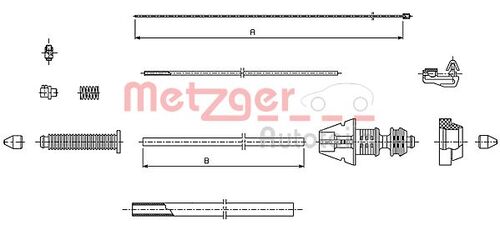 METZGER GASZUG 493.1 