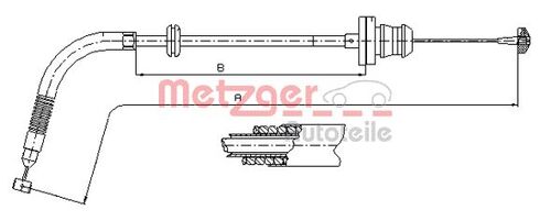 METZGER GASZUG 12.7302 
